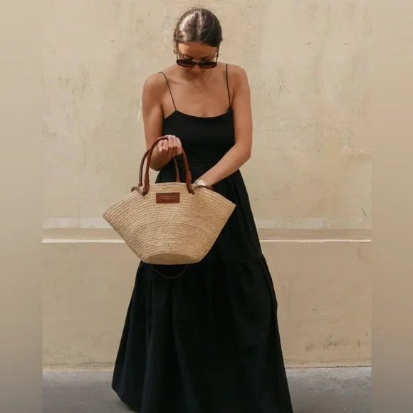 Solid Backless Long Dress Commense L cc3 - Picture 3 of 5